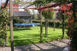 trampoline tuin